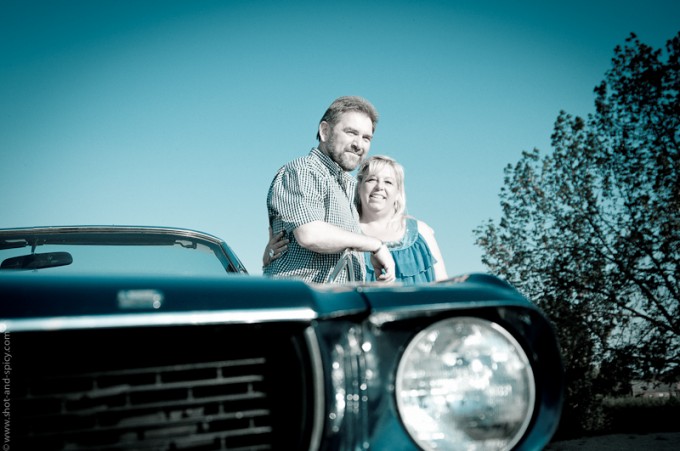 book photo namur couple mustang